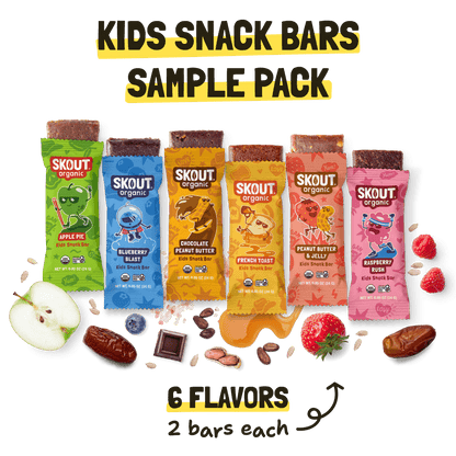 Skout Organic Kids Bar Sample Pack