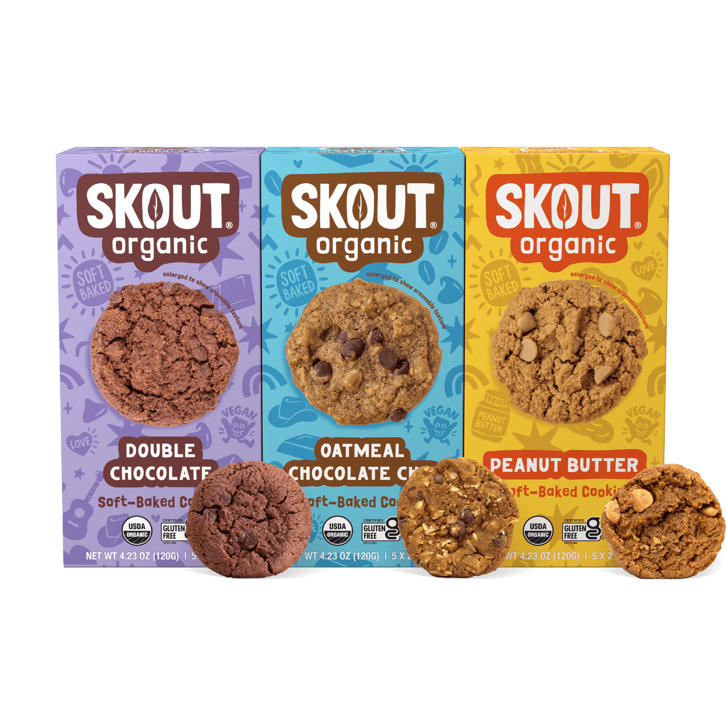 Skout Organic Soft Baked Cookie Variety Pack