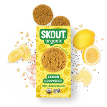 Skout Organic Lemon Poppyseed Soft Baked Cookies