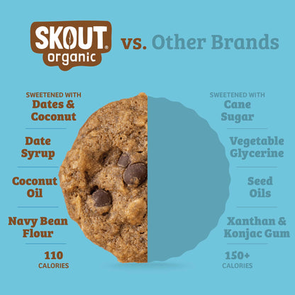Skout Organic Oatmeal Chocolate Chip Soft Baked Cookies