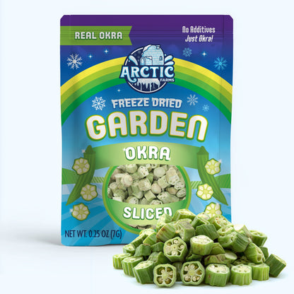 Freeze Dried Sliced Okra