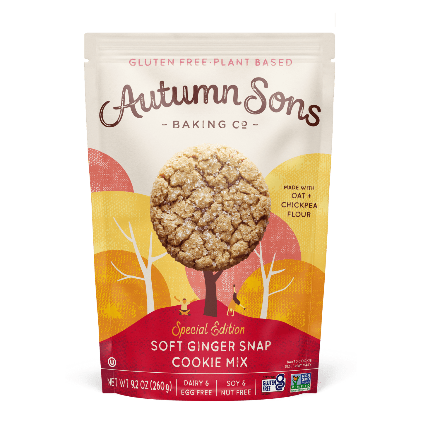 Soft Ginger Snap Cookie Mixes - Vegan America