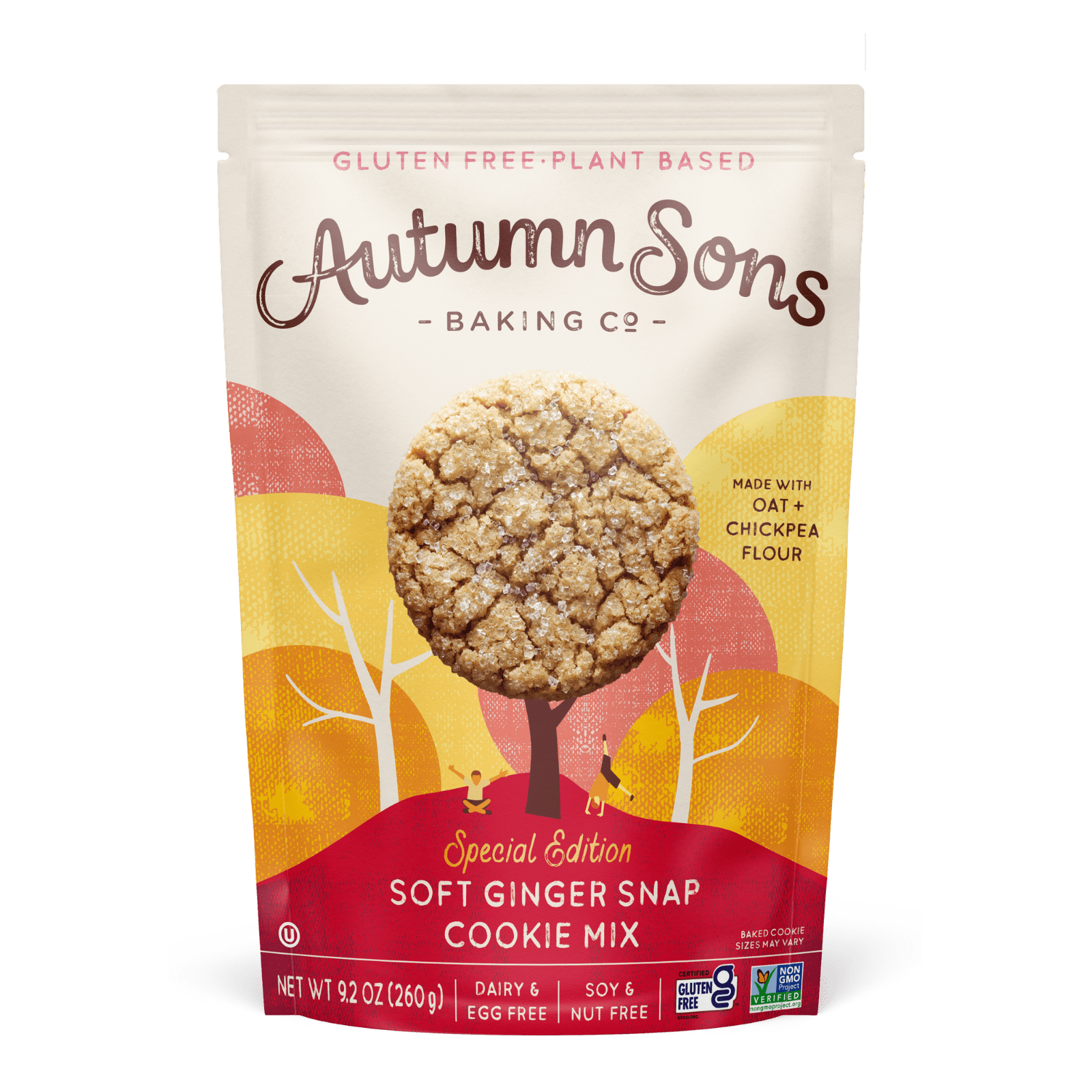 Soft Ginger Snap Cookie Mixes - Vegan America