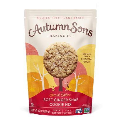 Soft Ginger Snap Cookie Mixes - Vegan America