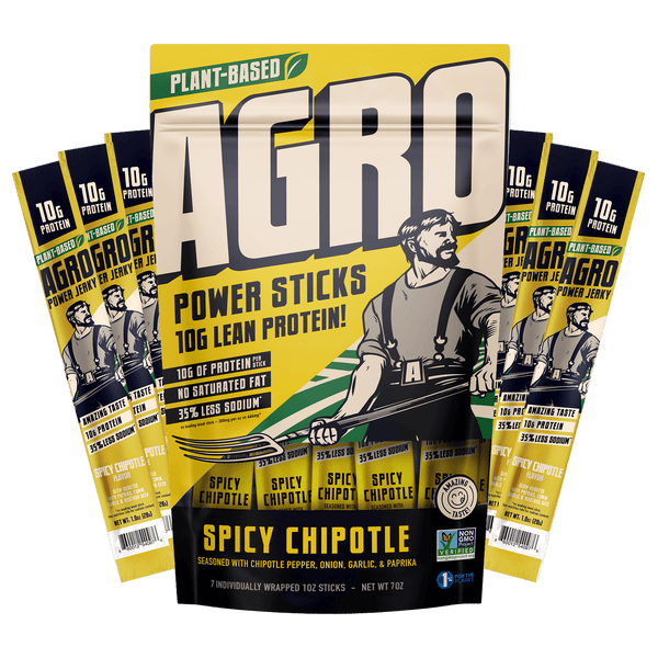 AGRO POWER Sticks - Spicy Chipotle - Vegan America