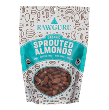 RawGuru Organic Sprouted Almonds - 16 oz - Vegan America