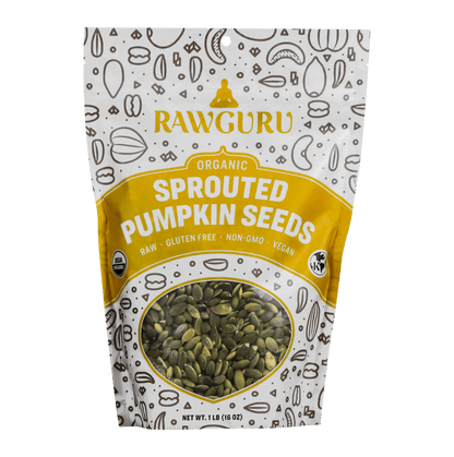 Organic Sprouted Pumpkin Seeds - 16 oz - Vegan America