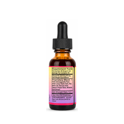Stress Ease Tincture | Adaptogenic Calm | 1 oz