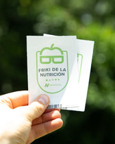 Nutrition Nerd Kiss Cut Sticker (En Español) - Vegan America