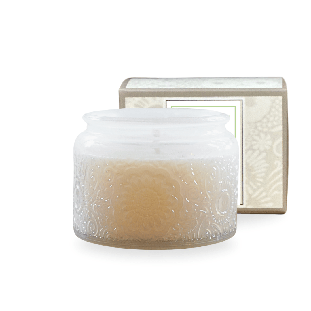 Sunday Reset Fresh Linen Natural Candle 4oz Ellie Collection - Vegan America