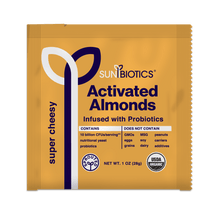 Activated Almonds - Infused with Probiotic - Super Cheesy - Vegan America