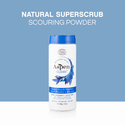 AspenClean Green Powder Cleaner SuperScrub