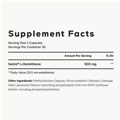 Liposomal Glutathione
