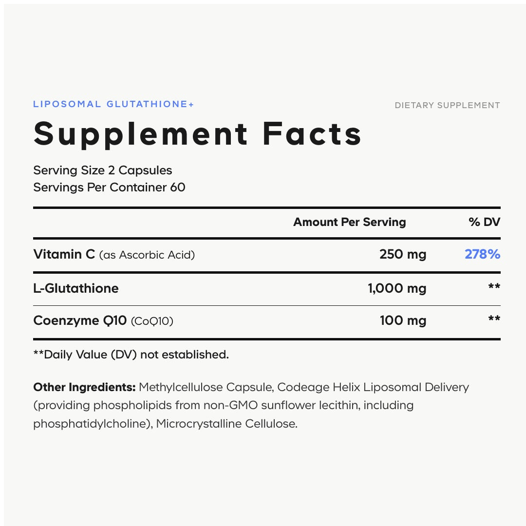 Liposomal Glutathione+