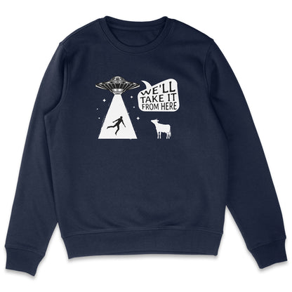 Alien Abduction Sweatshirt