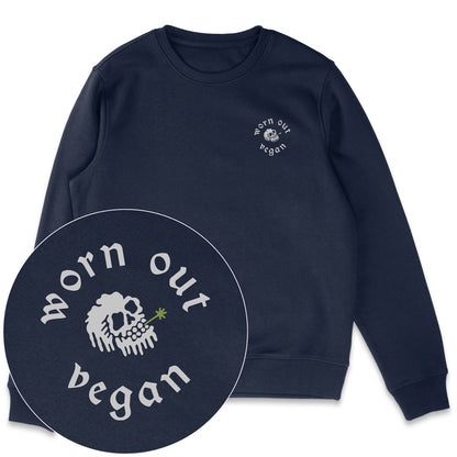 Floral Skeleton Streetwear Sweatshirt