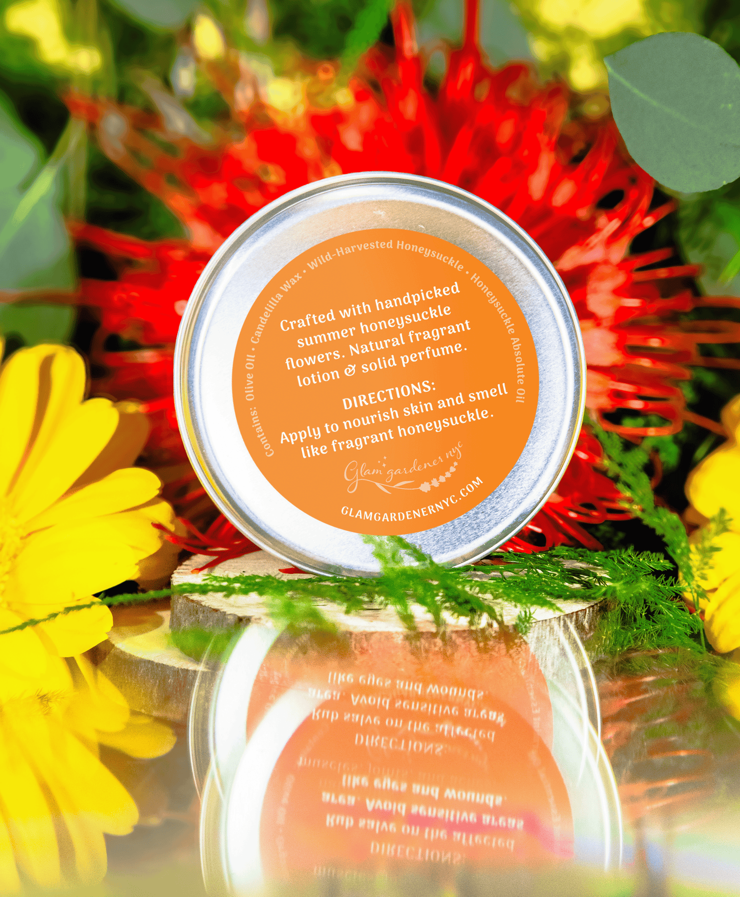 Vegan Sweet Nectar Scented Salve • Honeysuckle-infused hydrating lotion & natural perfume ⭐️ ON SALE ⭐️