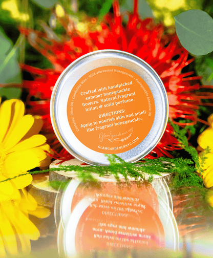 Vegan Sweet Nectar Scented Salve • Honeysuckle-infused hydrating lotion & natural perfume ⭐️ ON SALE ⭐️