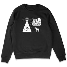 Alien Abduction Sweatshirt