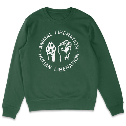 Animal Liberation Human Liberation Sweatshirt