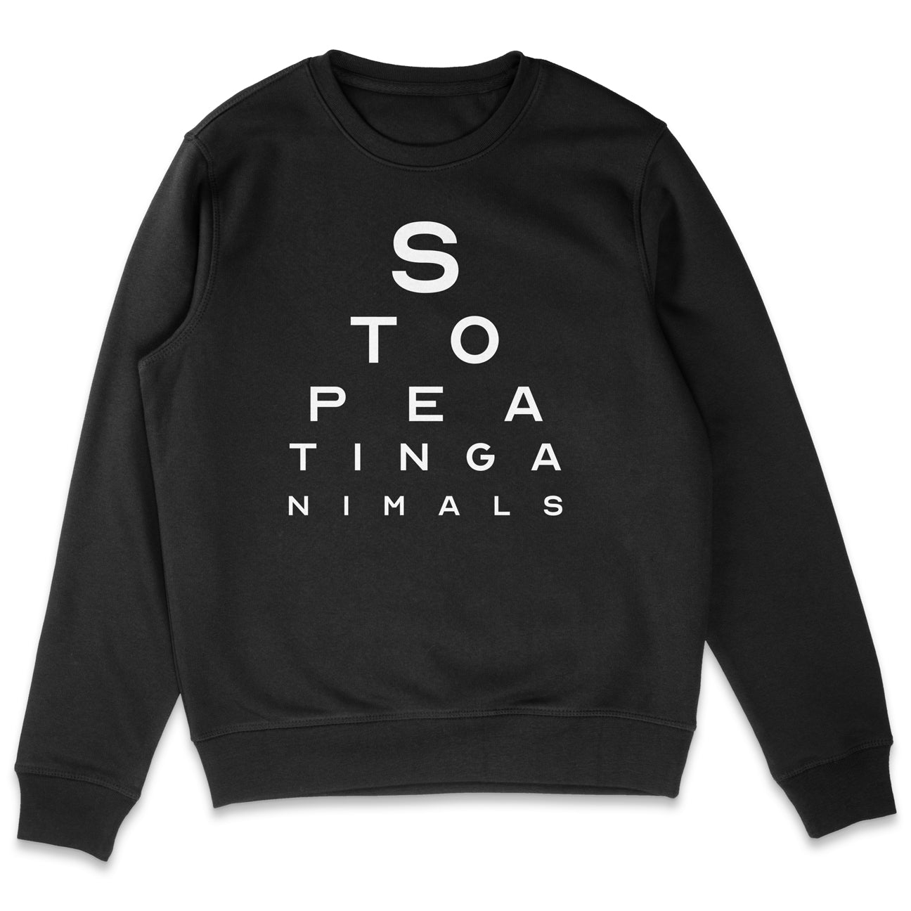 Stop Eating Animals Eye Exam Sweatshirt