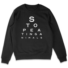 Stop Eating Animals Eye Exam Sweatshirt