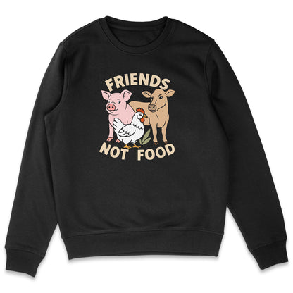 Friends Not Food Earthlings Sweatshirt