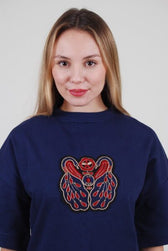 T-Shirt Bibi Blue - Vegan America