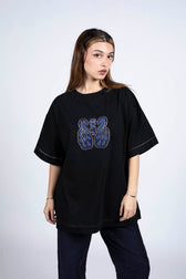 T-Shirt Bibi Black - Vegan America