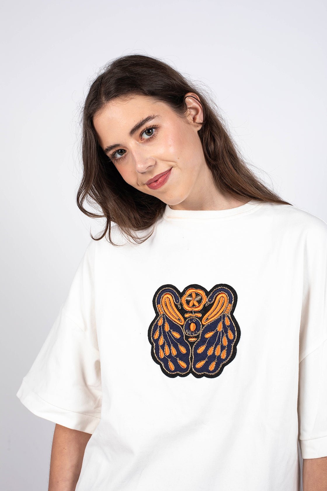 T-Shirt Bibi White - Vegan America