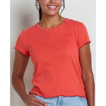 Foothill Pointelle Baby Tee