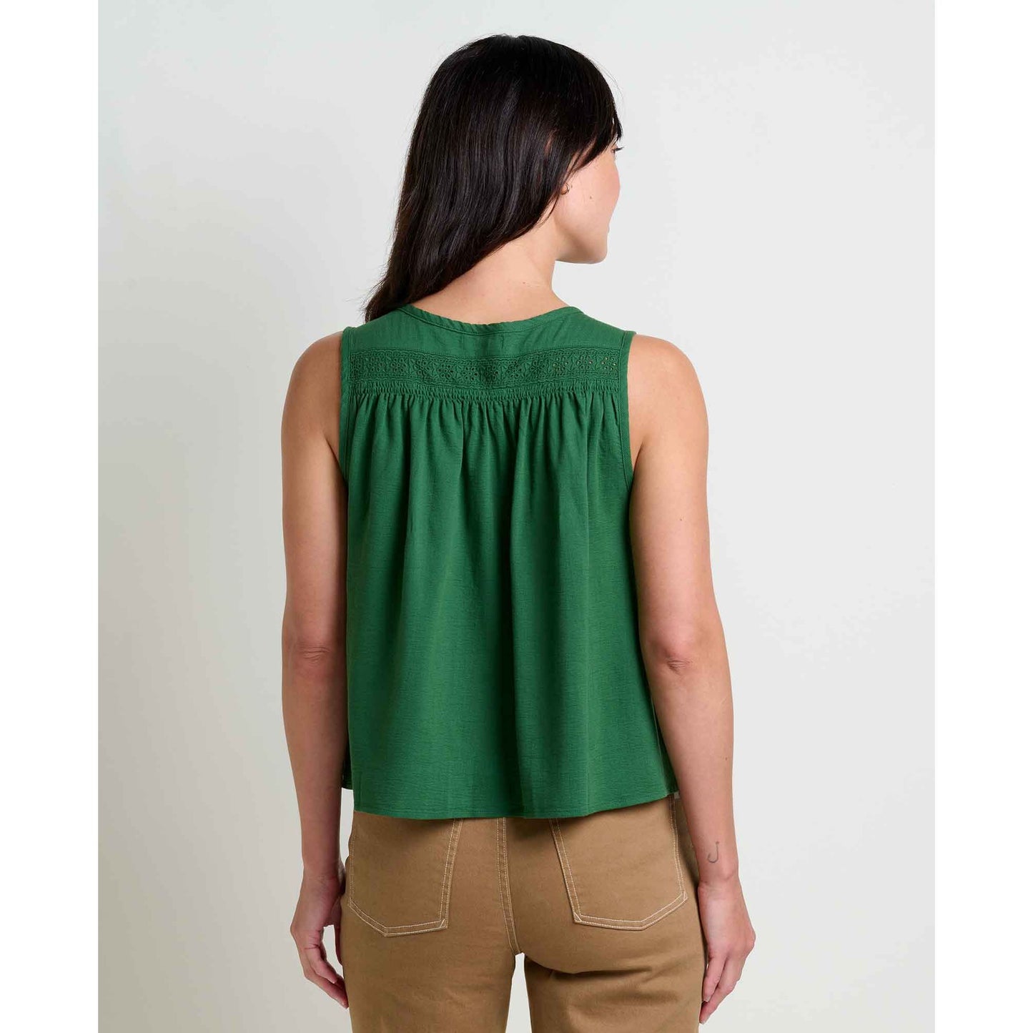 Manzana Button Front Tank