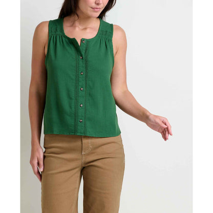 Manzana Button Front Tank