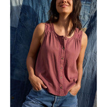 Manzana Button Front Tank