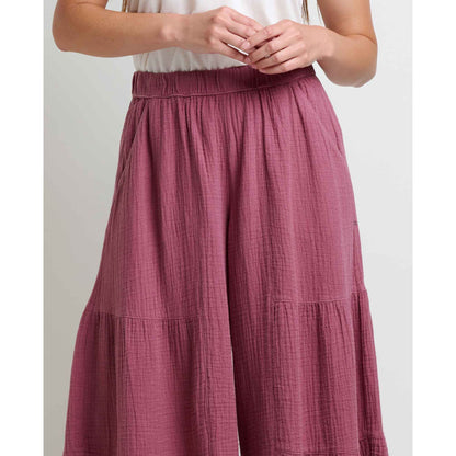 Tate Double Weave Palazzo Pant