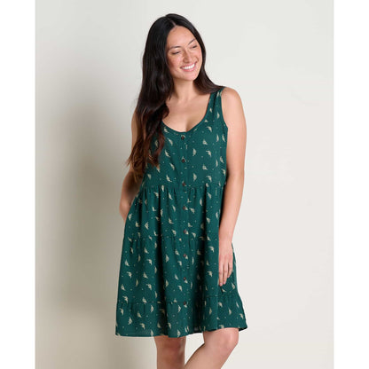 Manzana Tiered Sleeveless Dress