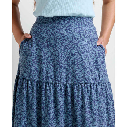 Marigold Tiered Midi Skirt