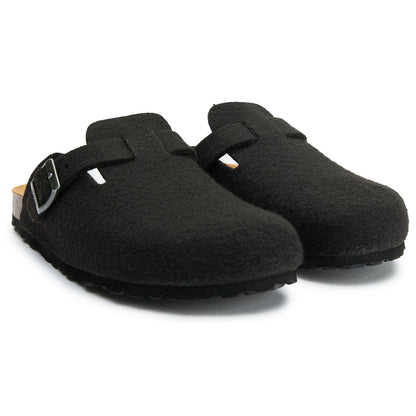 Taro Comfort Recycled Felt Footbed Slippers - Vegan America