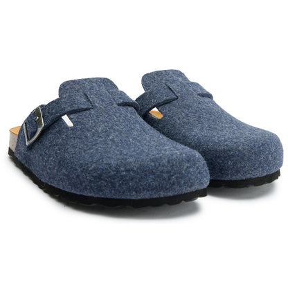 Taro Comfort Recycled Felt Footbed Slippers - Vegan America