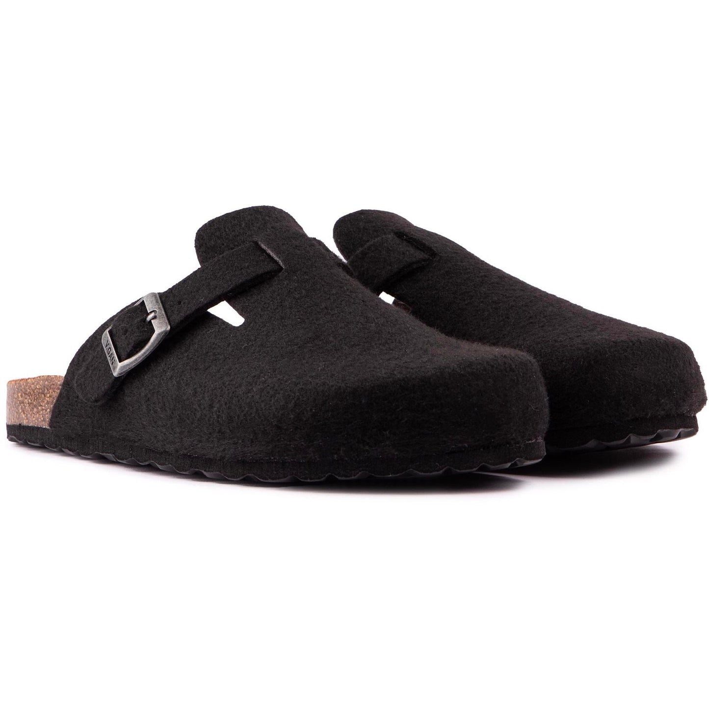 Taro Recycled Felt Footbed Slippers - Vegan America