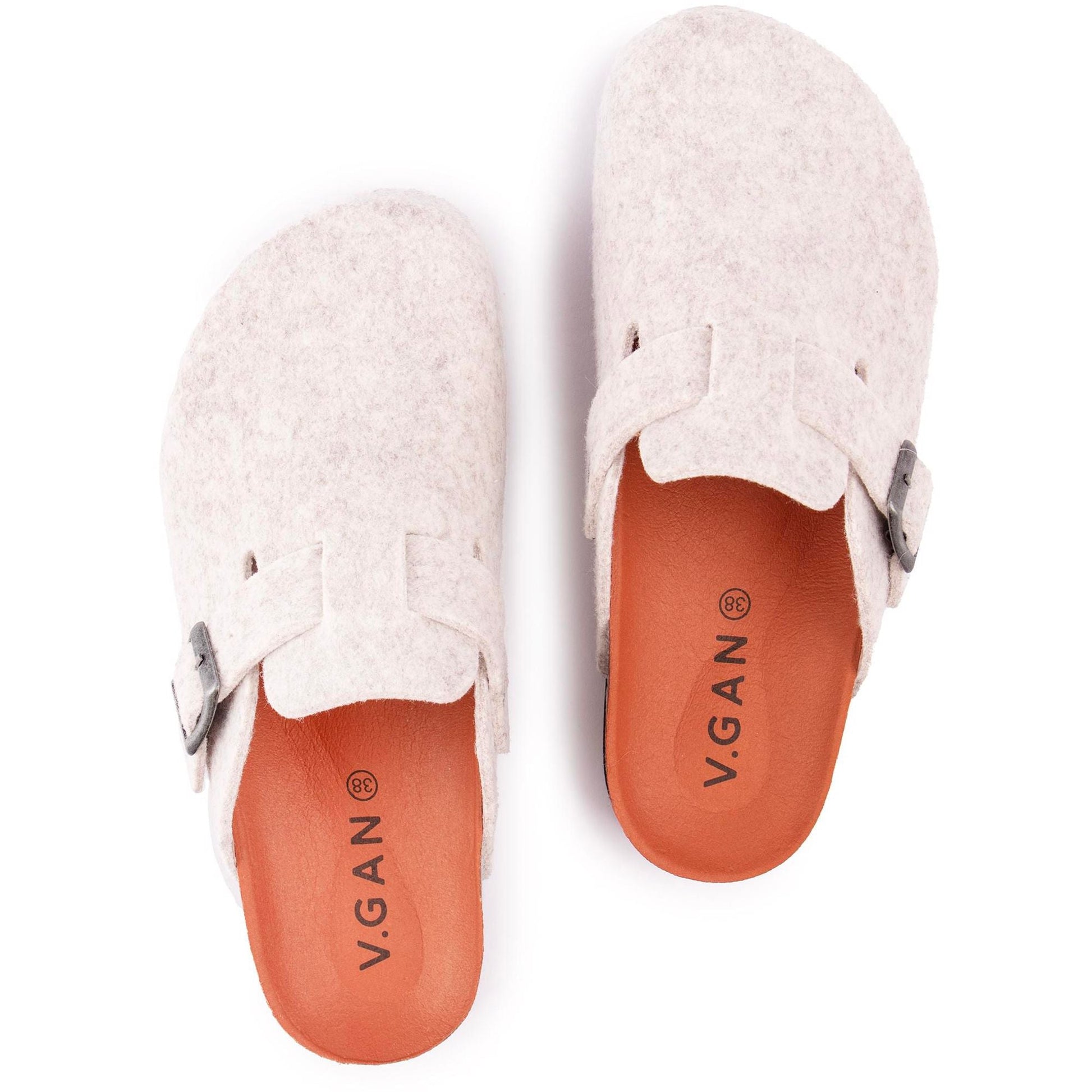 Taro Recycled Felt Footbed Shoes - Vegan America