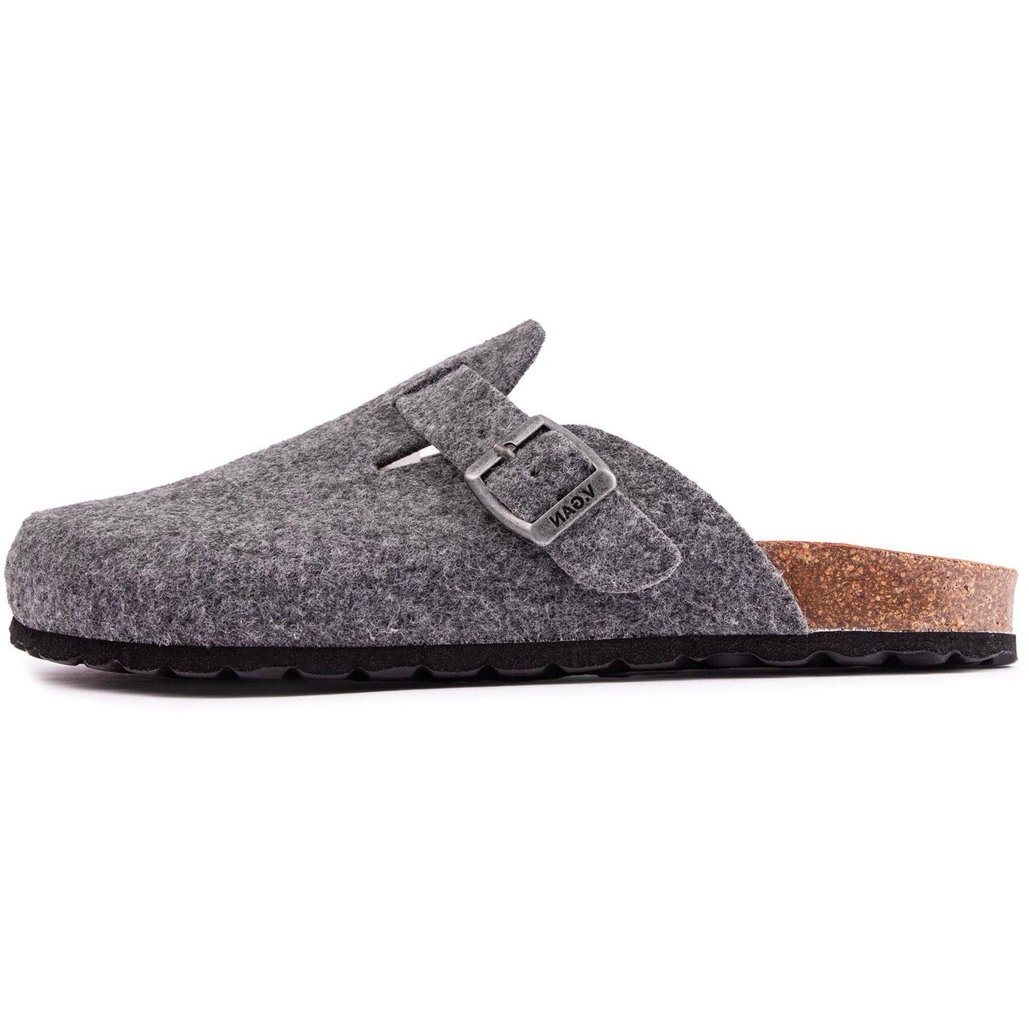 Taro Recycled Felt Footbed Slippers - Vegan America