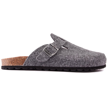 Taro Recycled Felt Footbed Slippers - Vegan America