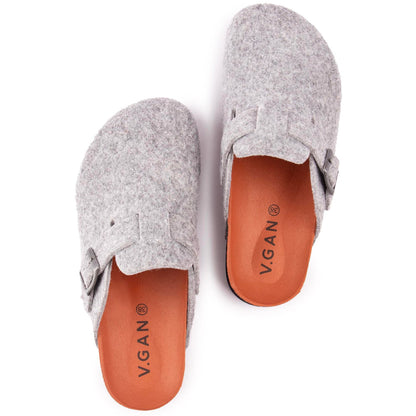 Taro Recycled Felt Footbed Shoes - Vegan America
