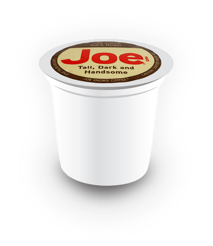 Joe Knows Coffee® Tall, Dark & Handsome® Single Serve 24ct Carton - Vegan America