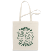 Friends Not Food Tote Bag - Vegan America