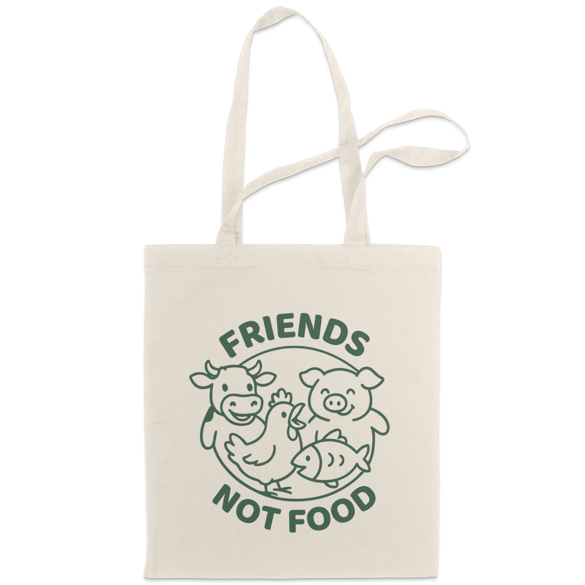 Friends Not Food Tote Bag - Vegan America