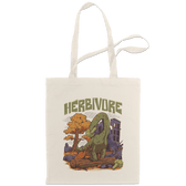 Herbivore Dinosaur Tote Bag - Vegan America