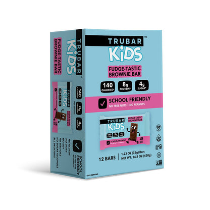 TRUBAR KiDS - Fudge-Tastic Brownie Bar - Vegan America