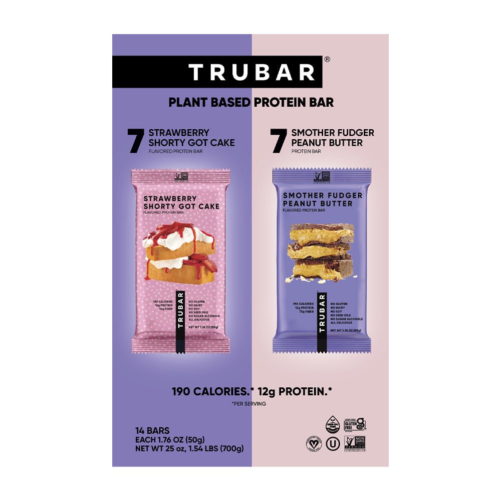 NEW! Variety Pack: Chocolate & Strawberry Duo Bars - Vegan America